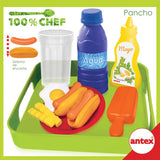 Set De Juego Bandejas Saladas C/accesorios Antex 1157