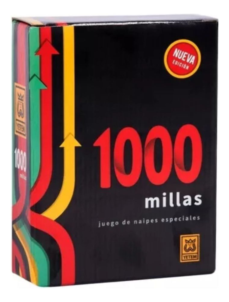 Juego De Cartas - 1000 Millas - Yetem