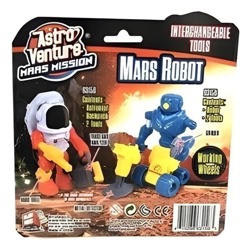 Muñeco Robot Astro Venture Mision A Marte 63156