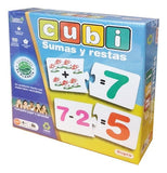 Cubi Sumas Y Restas Juego De Mesa Didactico Nupro 1405