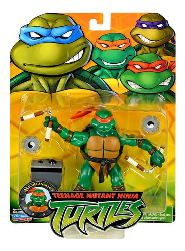 Tortugas Ninja Michelangelo Figura Articulada 10cm  81030
