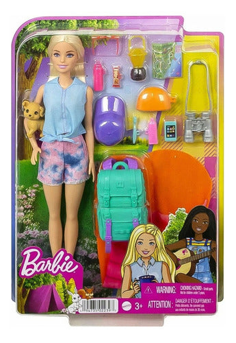 Barbie Muñeca Dia De Campamento Orig.mattel Hdf73