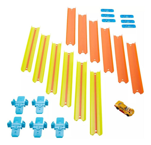 Hot Wheels Track Conector De Pista 120cm Bct38 Flexible - $ 49.00 en Hot Wheels Track Conector De Pista 120cm Bct38 Flexible - $ 49.00 en