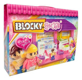 Blocky House Cocina 70 Piezas + 2 Muñecos Bloques Cantidad De Piezas 80