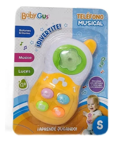 Telefono Didactico Para Bebe Con Luz Y Sonido 51179