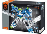 Robot Soldier Blue 941 Piezas Bloques P/armar Ft157
