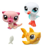 Littlest Pet Shop Figuras X3 Surtidas C/accesorio Orig.0550