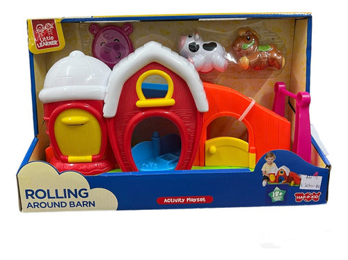 Granja Con Animales Juego Didactico P/bebe Happy Kid 4253