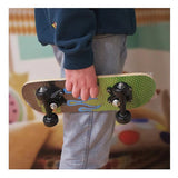 Skateboard Patineta 43cm Mini Skate Verde Ik0454