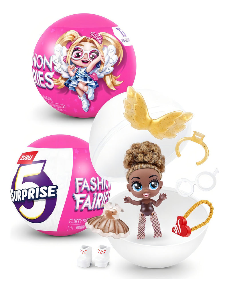 Capsulas De 5 Sorpresas Fashion Fairies - Zuru