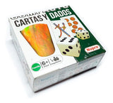 Cartas Y Juego De Dados Naipes Compacto Nupro 1311