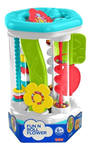 Fun Roll Flower Juego Didactico Para Bebe Happy Kid 4230t