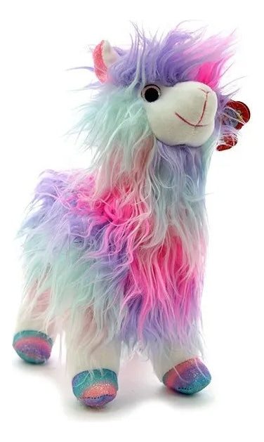 Peluche Llama Pelo Largo 30cm Phi Phi Toys 8034