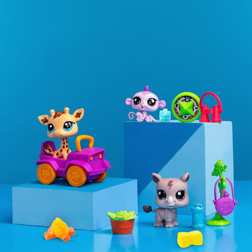 Café Lego Tienda Mascotas Littlest Pet Shop Figuras Safari Pack C