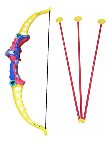 Superman Set De Arco Y Flecha En Caja 52820 Color Azul/rojo