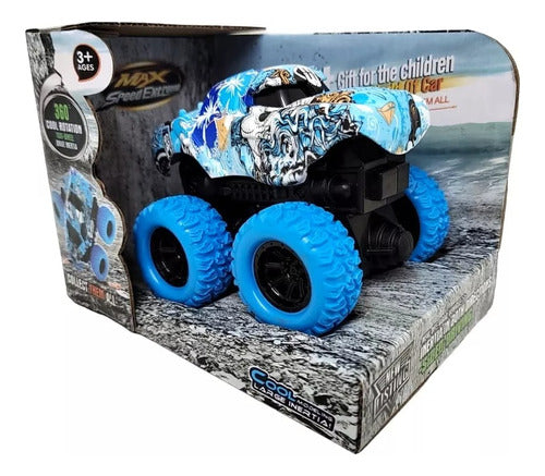 Auto A Friccion 4x4 Ruedas De Goma 10cm 53694