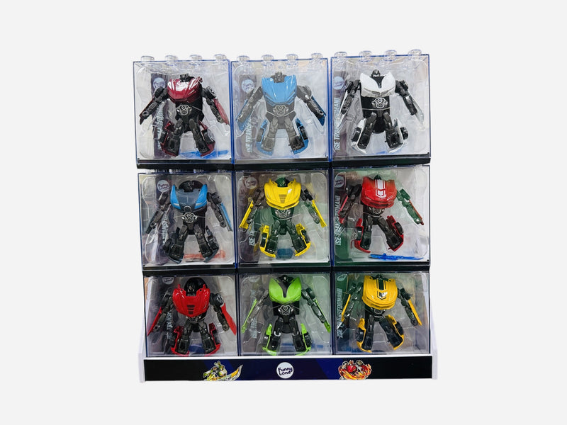 Robot Figura Transformable Surtido 8cm Fl625