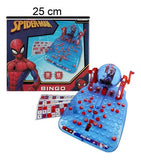 Bingo Spiderman C/bolillero Juego De Mesa 54859