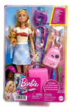 Barbie Muñeca Viajera Con Mascota Orig.mattel Hjy18