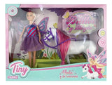 Muñeca Tiny Hada Y Su Unicornio Sebigus 53902