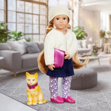 Muneca Lori Lilith Con Gato Clover Original Intek 31099