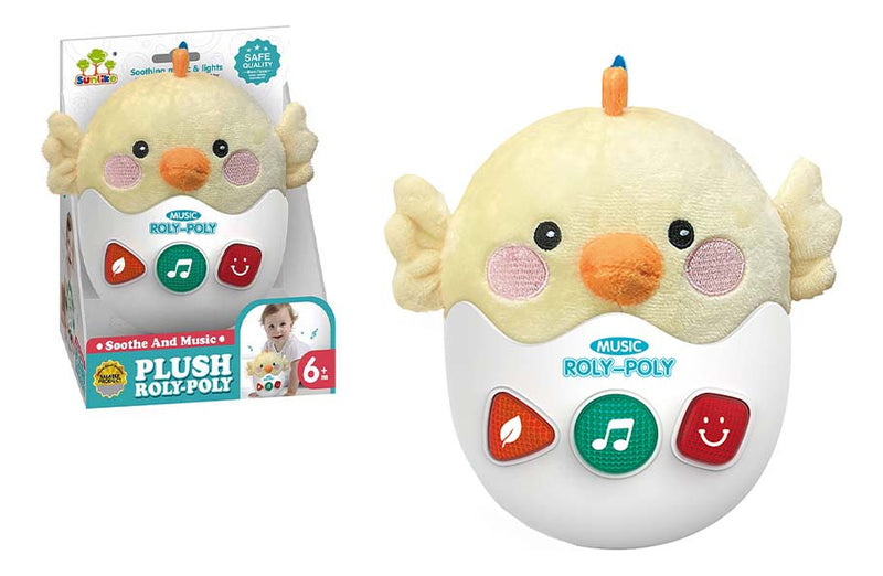 Peluche Pollito Interactivo Con Movimiento Y Sonido Fl242