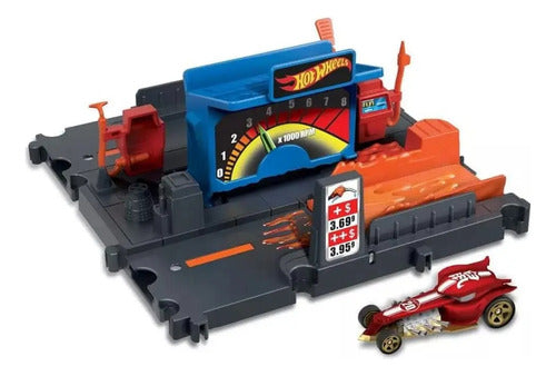Hot Wheels Pista Estacion De Gasolina Pizzeria Hhmd53 Mattel