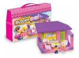 Blocky House Cocina 70 Piezas + 2 Muñecos Bloques Cantidad De Piezas 80