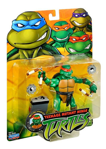 Tortugas Ninja Michelangelo Figura Articulada 10cm  81030