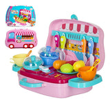 Set De Cocina Mini Valija Con Accesorios Sebigus 53602