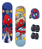 Skate Patineta Niños Spiderman Lic. Original 12002