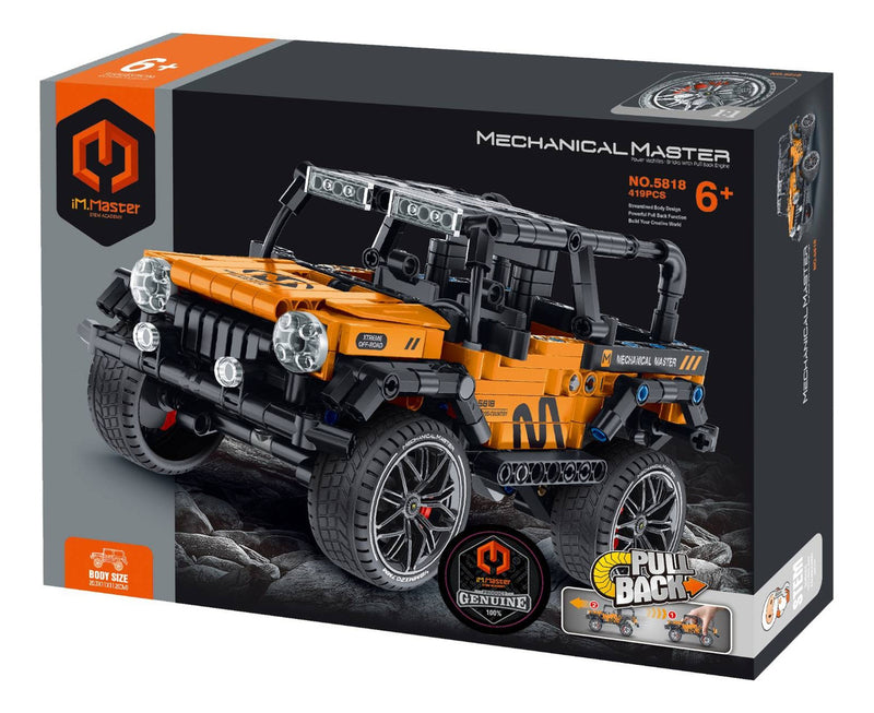 Camioneta A Friccion 419 Piezas Bloques P/armar Ft130