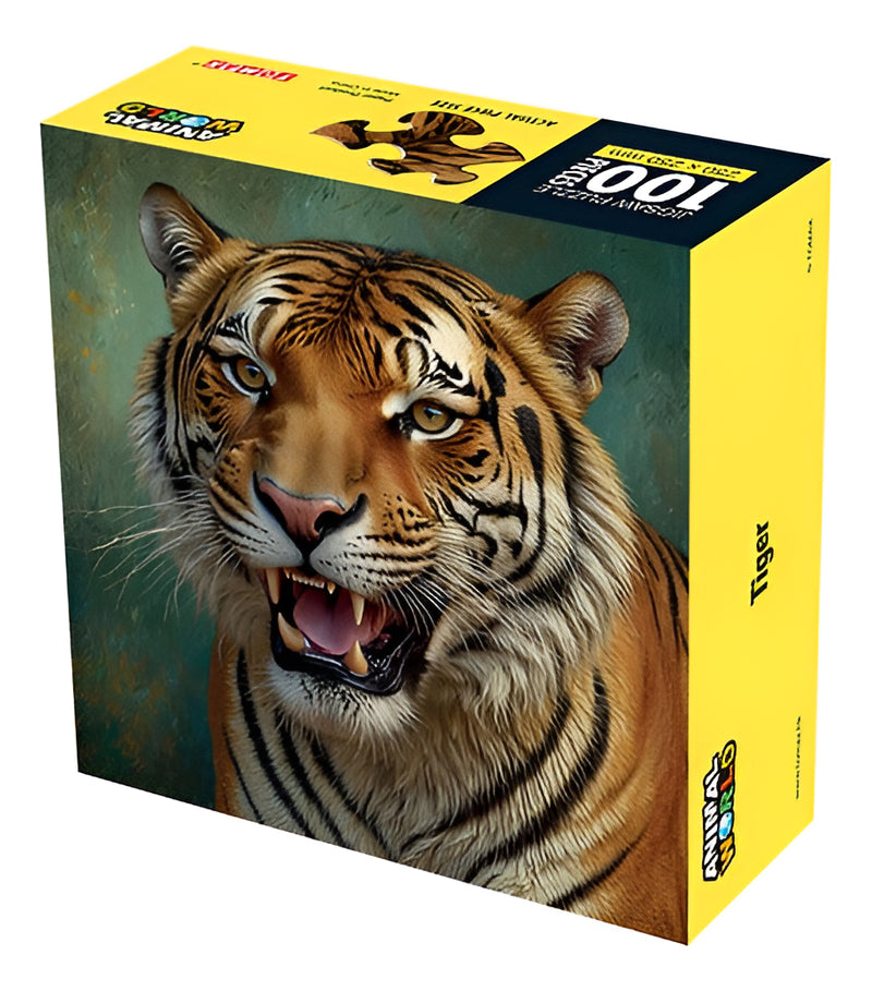 Rompecabezas Tomax Puzzle Animal World 100 Piezas 2275