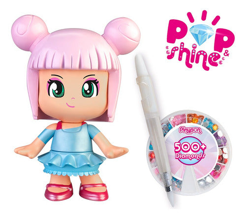 Pinypon Pop Shine Figura 17cm Y Accesorios Original Pny57000