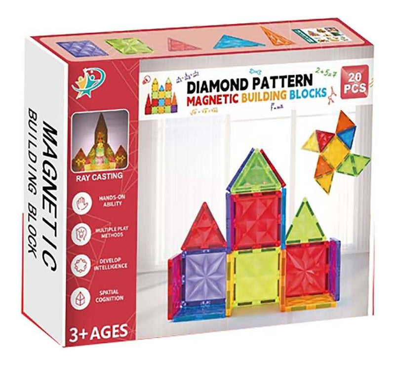 Magneticos Set Contrucciones Creativas 20 Piezas Fl263