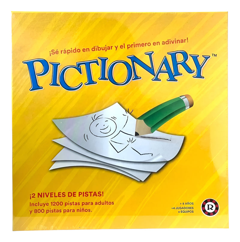 Pictionary Familiar Juego De Mesa Para Dibujar Ruibal 7903