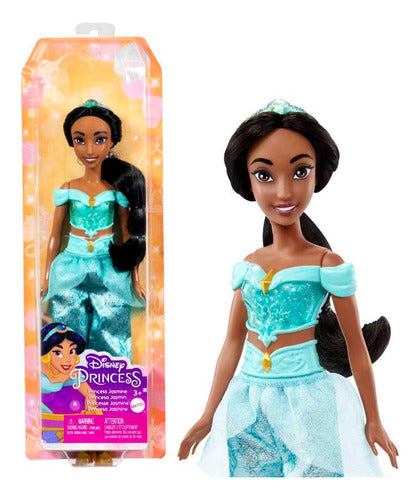Muñeca Princesa Jazmin Disney Princesas Orig. Mattel Hlw02