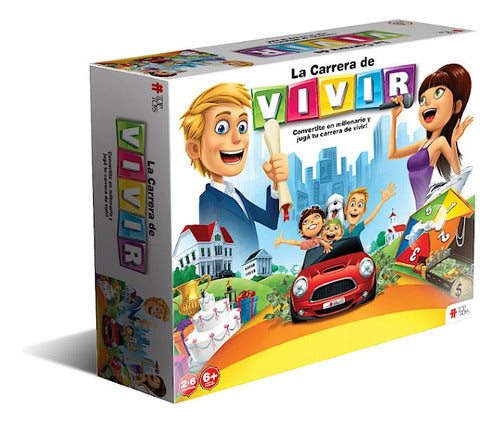 La Carrera De Vivir Juego De Mesa Original De Top Toys