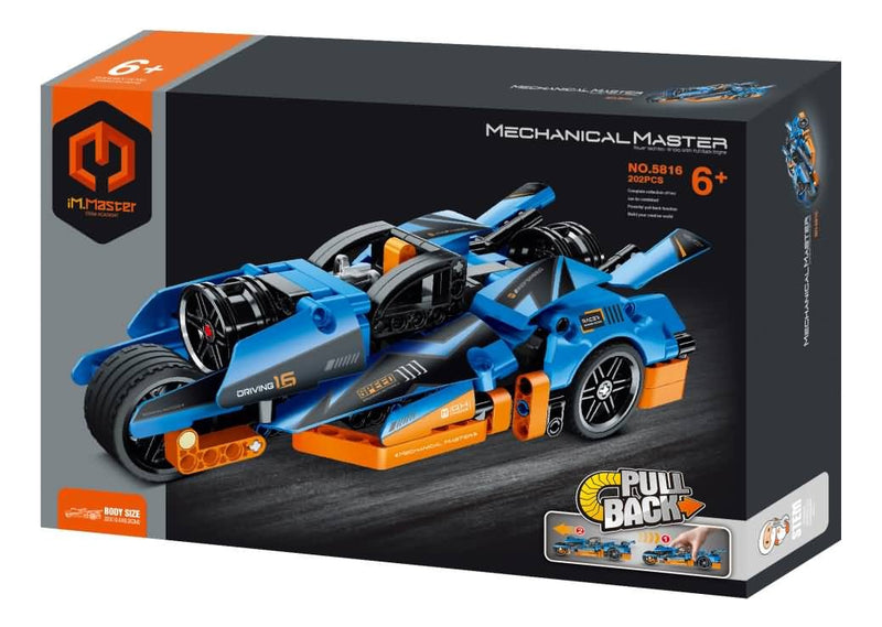 Auto A Friccion 202 Piezas Bloques P/armar Ft121