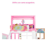 Barbie Playset Casa Glam Con Muñeca Orig.mattel Hcd48