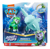 Paw Patrol Aqua Pups Figura Rocky Original 17706a