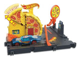 Hot Wheels Pista Estacion De Gasolina Pizzeria Hhmd53 Mattel