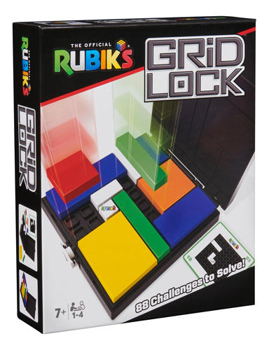 Rubiks Grid Lock Challenge Juego De Mesa Original 10963