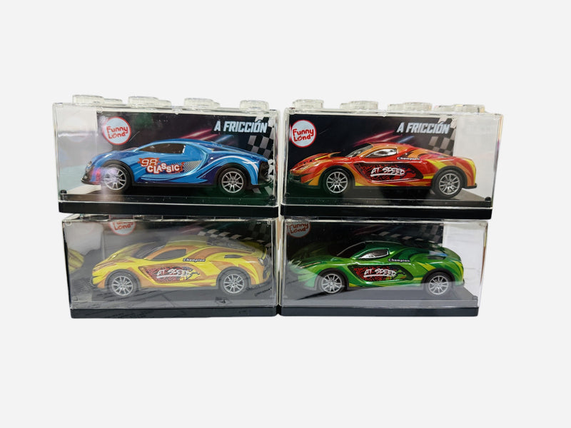 Autito De Colección A Friccion Auto 11cm Fl623