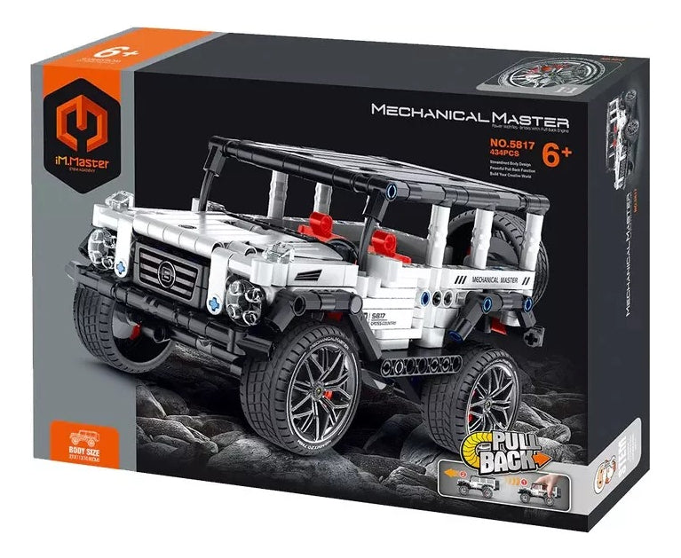 Camioneta A Friccion 434 Piezas Bloques P/armar Ft129