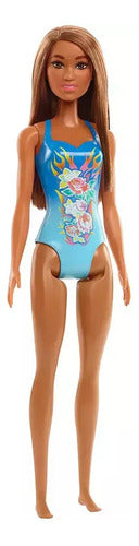 Barbie Muñeca Traje De Baño Surtidos Orig.mattel Ghh38