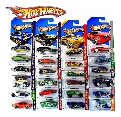 Hot Wheels Pack X5 Colección Autos Surtidos C4982 Original