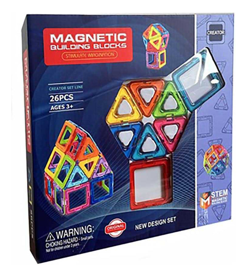Magneticos Set Contrucciones Creativas 26 Piezas Fl260