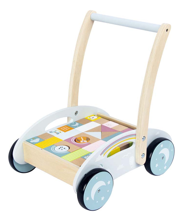 Andador Caminador De Madera Con Encastre Fl606