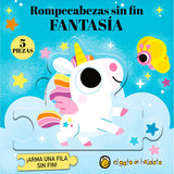 Fantasia Libro Para Niños Mini Rompecabezas Guadal 3702